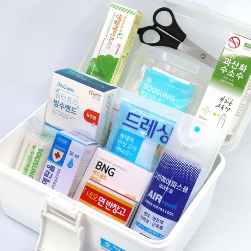 안심을 담은 첫걸음, 케이솔루션 가정용 구급함 세트