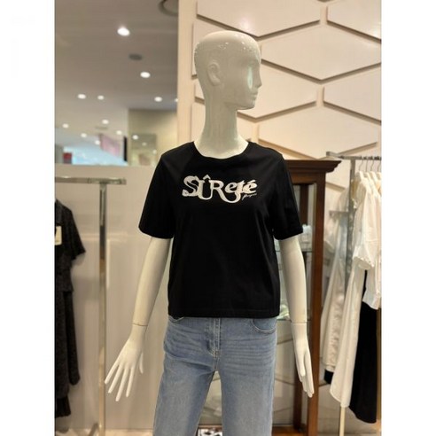 ZOOC 레터링 반팔 티셔츠 Z232MSM021 백화점 아울렛 (3554872)