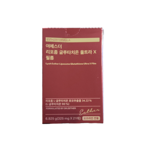 에스더포뮬러 여에스더 리포좀 글루타치온 다이렉트 울트라 X, 325mg, 21개