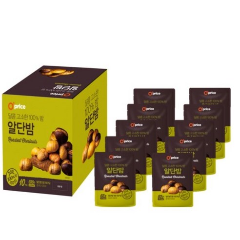 Oprice 자연단맛 알단밤, 650g, 1개