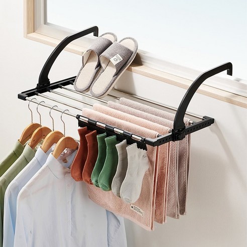 바잉제이 창틀 빨래건조대 공중부양건조대