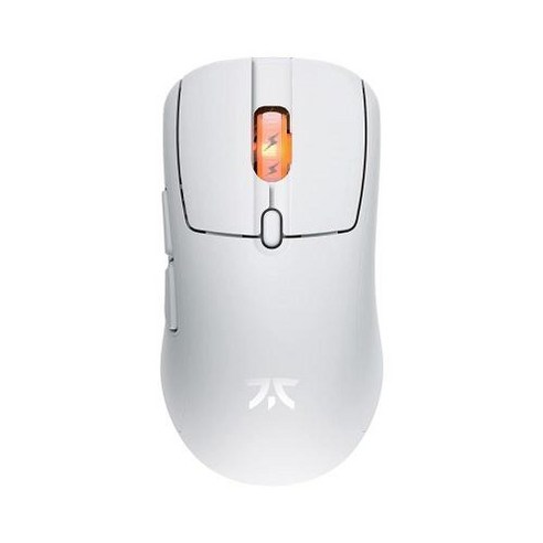 Fnatic BOLT 화이트 무선 게이밍 마우스 - Pixart 3370 센서 69g Wi-Fi 및 블루투스 배터리 수명 110-210h USB-C 충전 Kailh GM 8