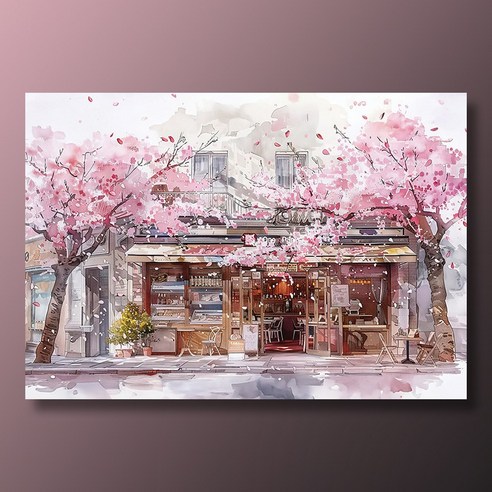 (PS) 직소 퍼즐, 1000피스, 벚꽃 흩날리던 날, 1개