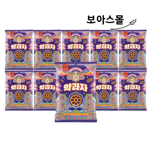 삼립약과 달콤고소한 크리스피 약과자 100g 10봉, 10개 Best Top5