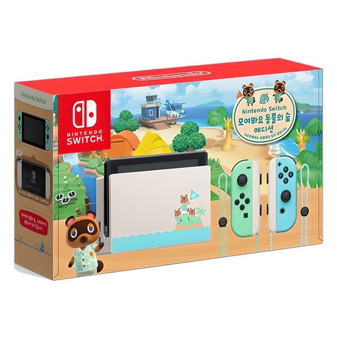꿈결 같은 섬 생활의 시작, 닌텐도 스위치 모여봐요 동물의 숲 에디션 닌텐도스위치동숲에디션