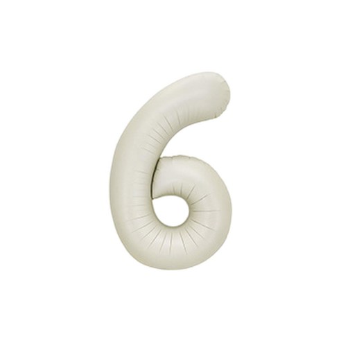 연지마켓 숫자 은박 풍선 대형, 크림 6