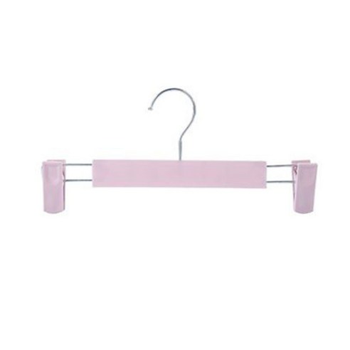 디바인 논슬립 컬러 고급형 바지걸이 10p, 핑크, 10개