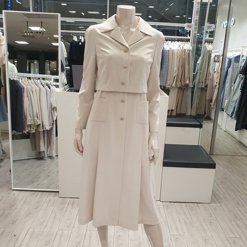 온앤온원피스  온앤온 NC11 카라넥 투피스형 원피스 NJW3SO232