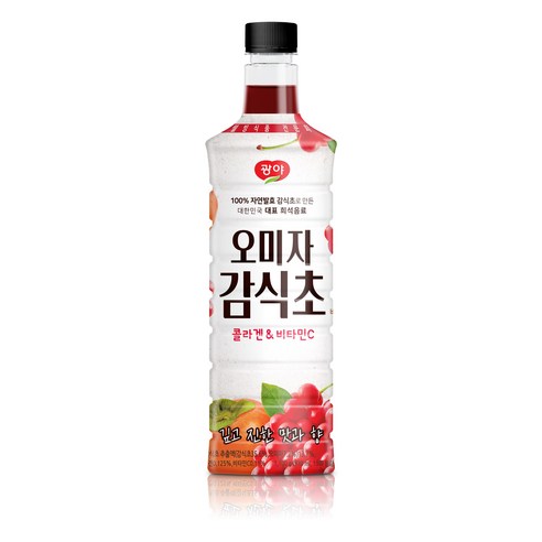 광야 늘감사 오미자 감식초 베이스
