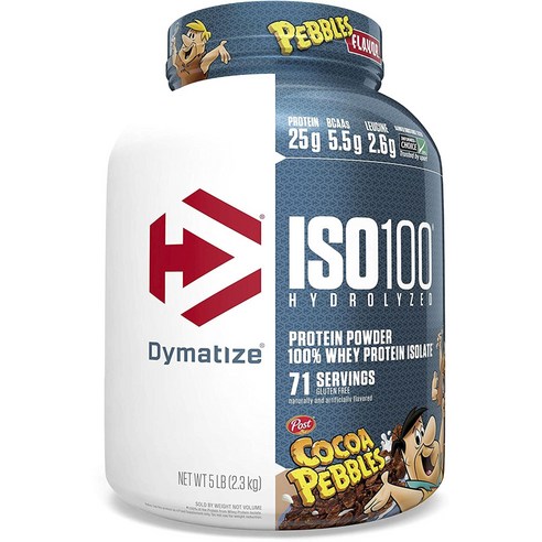 다이마타이즈 ISO100 프로틴 파우더 코코아 페블 맛, 1개, 2.3kg