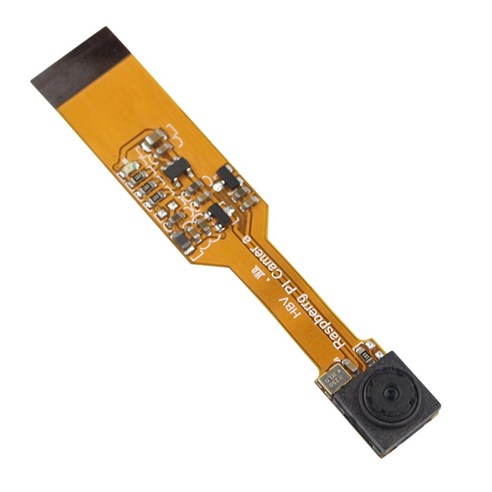 Xzante ZERO-WH 카메라 모듈 HDMI 호환 케이블 확장 5MP 미니 인터페이스 65 ° 시야각, 노란색, PCB + 금속