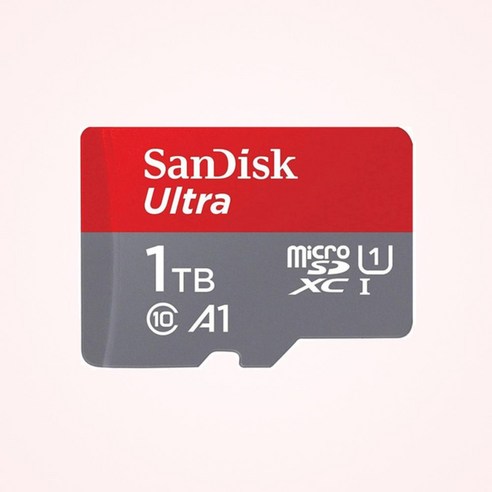 샌디스크 에스티원테크 공식인증 제품 마이크로 SD 카드 SDXC ULTRA 울트라 QUAC, 1TB, 1개