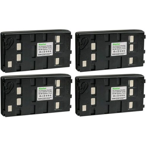 Kastar 2Pack Battery Replacement for JVC GR-SXM525U GR-SXM527U GR-SXM530 GR-SXM535U GR-SXM540U GR-SX, 4-PACK