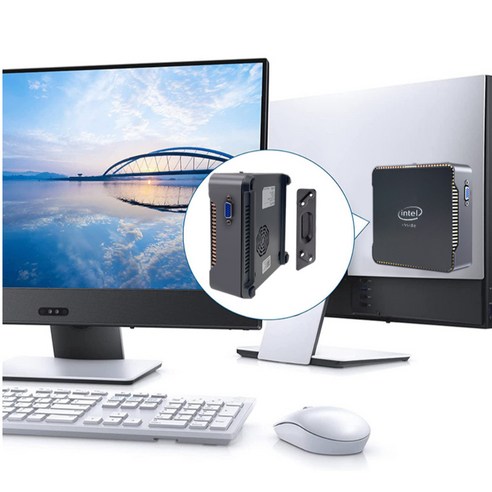 초소형 크기, 강력한 성능, 저렴한 가격을 갖춘 사무실 및 홈 오피스용 한손컴 미니 PC N100