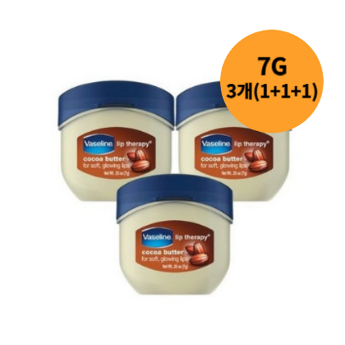 바세린 립 테라피 7g 보습 케어 립밤, 장미향, 1개