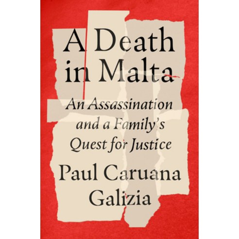 (영문도서) A Death in Malta: An Assassination and a Family''s Quest for Justice Hardcover, Riverhead Books, English, 9780593543733