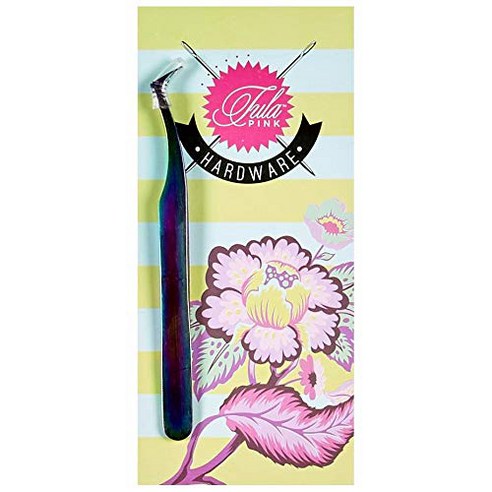 Brewer Sewing Tula Pink 4.5'' Swiss Style Tweezer Multi Each, 1개