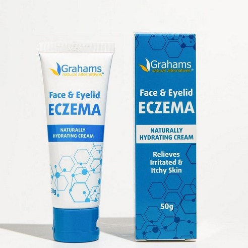 뉴질랜드 그라함 Grahams Face & Eyelid Eczema Cream 페이스 & 아이라이드 엑지마 크림 50g, 1팩