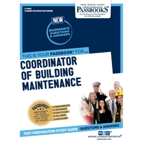 Coordinator of Building Maintenance Paperback, National Learning Corp, English, 9781731844033