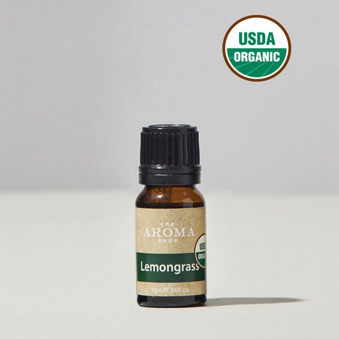 쏘이지 천연 유기농 에센셜 아로마 오일 10ml, 레몬그라스