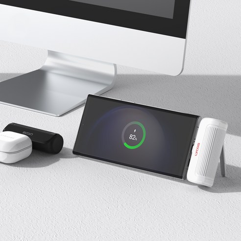 편리함, 휴대성, 안심을 위한 일체형 도킹 보조배터리