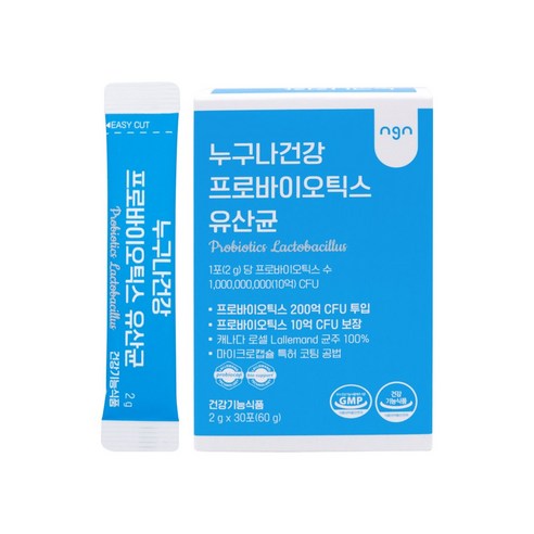 누구나건강 생유산균 장건강 프로바이오틱스 유산균