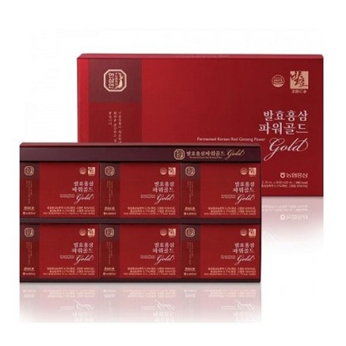 건강약초 한삼인 발효홍삼파워골드 50ml x30포 1세트