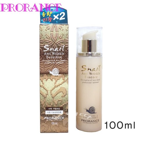 4개)프로랑스 스네일 안티링클 에센스 100ml 달팽이세럼 대용량, 4개