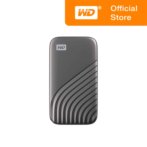 WD My Passport SSD, Gray, 2TB, WDBAGF0020BGY