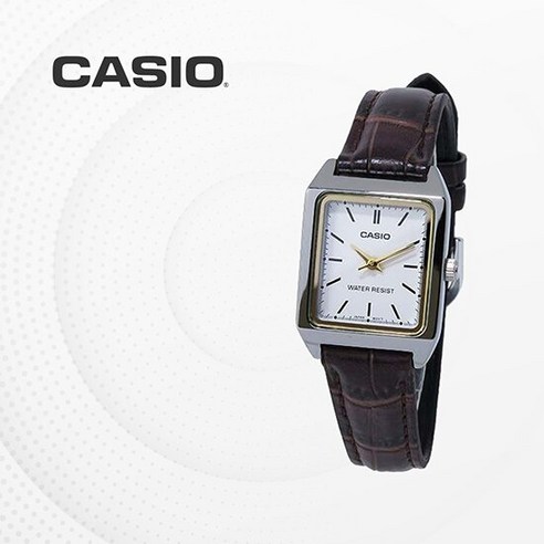 LTP-V007L-7E2 카시오 CASIO 아날로그 여성 가죽시계