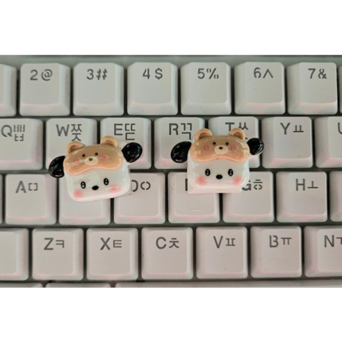 귀여움으로 가득한 키보드