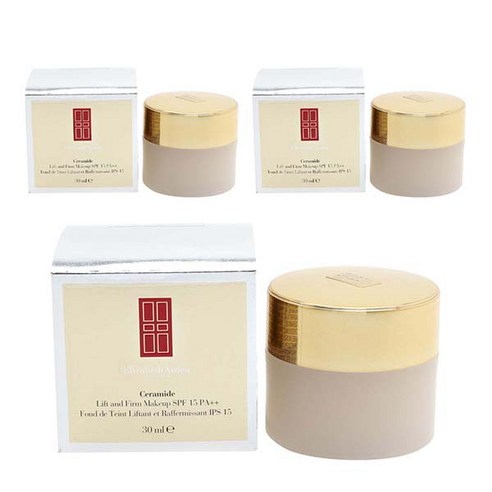 엘리자베스아덴 세라마이드 리프트 앤 펌 메이크업, 03 Warm Sunbeige, 3개