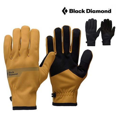 블랙다이아몬드 에브리데이 소프트쉘 글러브 장갑, BLACK, 사이즈:BLACK / 사이즈:XL