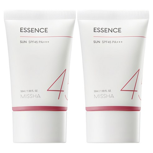 미샤 올 어라운드 세이프 블록 에센스 선크림 SPF45 PA+++, 50ml, 2개