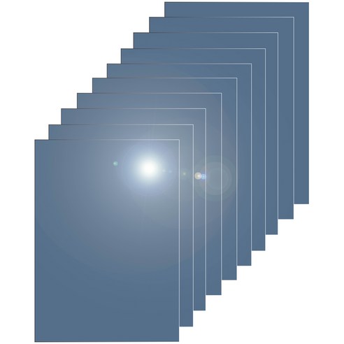 다한진 컬러 아크릴 A3(297mm420mm*2T) 두께2mm 미술용 그리기판 DIY용, 10개, 회색