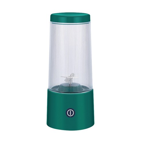 [XIG] 350ml 미니 휴대용 무선 Juicer 블렌더 전기 음식 스무디 프로세서 믹서 메이커 기계 핸드 헬드 과일 압착기, green_Korea