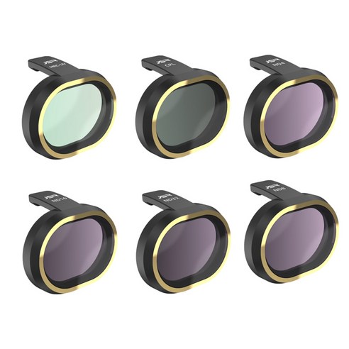 FIMI X8 SE Camera Premium용 렌즈 필터 6개 세트 UV+ CPL +ND, 105 x 95 x 15mm, 검은 색, 다중