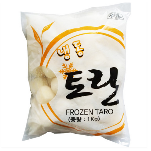 냉동 토란 1KG 직경 2.5CM 내외, 1개