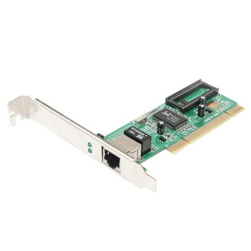 Retemporel PCI 네트워크 카드 기가비트 고속 이더넷 어댑터 데스크탑 8169 칩, 1개, 녹색