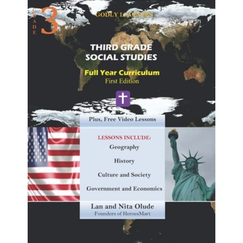 Third Grade Social Studies: Full Year Curriculum Paperback, Independently Published, English, 9798728496458