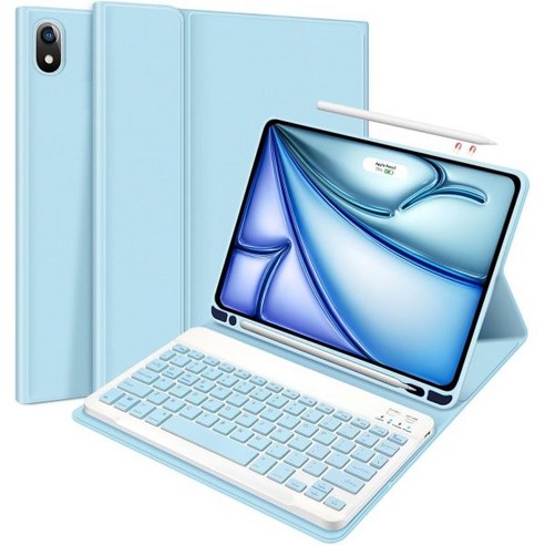 iPad Air 6세대를 완벽한 랩탑으로 변신시키는 혁신적인 키보드 케이스