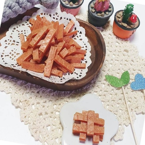 훈련 효과와 건강을 모두 잡는 고양이 미니간식 치킨 70G!
