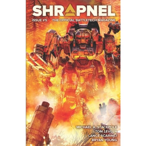(영문도서) BattleTech: Shrapnel Issue #5 (The Official BattleTech Magazine) Paperback, Inmediares Productions, English, 9781638610212