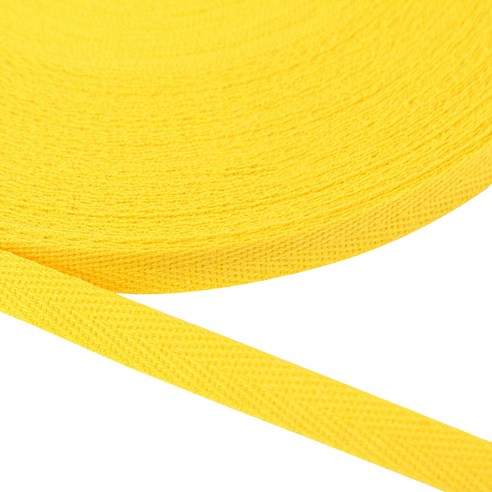 코 튼 테이프 밧줄 바느질 퀼 팅 패치 워크 아기 옷 Crafting 가장자리 패브릭 테이프 2cm x 50m, 노란색