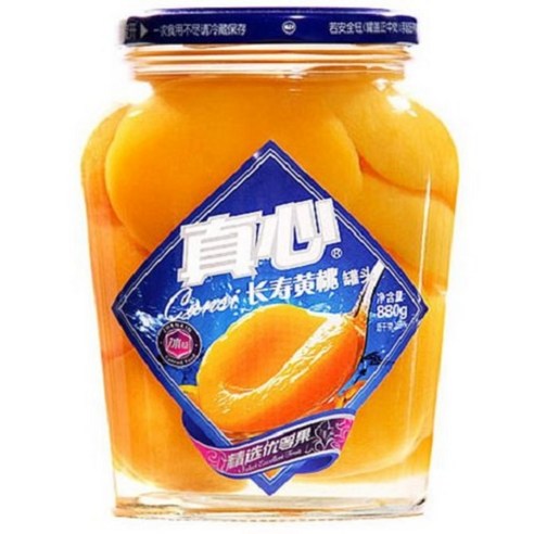 [천천중국식품]황도 병조림880ml/사은품 증정, 880g, 880ml, 1개