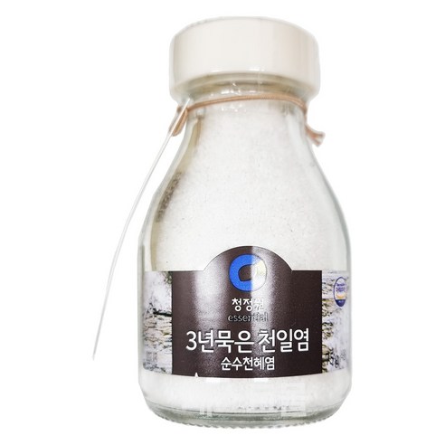 청정원 신안섬 보배 3년묵은 천일염, 75g, 1개