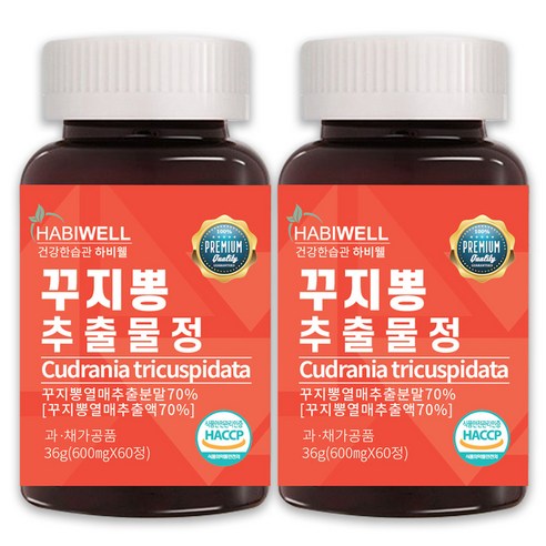하비웰 꾸지뽕 추출물정 600mg X 60정, 1개