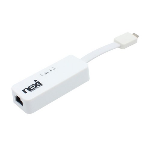 넥시 USB3.1 C타입 to LAN 기가비트 유선랜카드 플랫타입, NX-FU31L