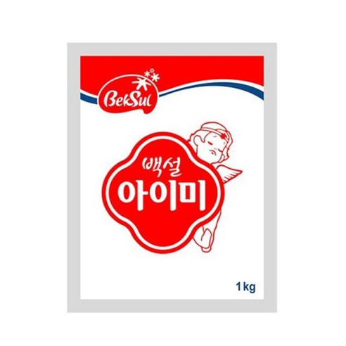 요리의 풍미를 책임질 비장의 무기, 아이미 백설 1kg 인도 업소용 조미료 아이미