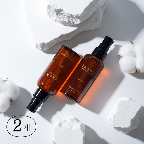르솝 4종 맞춤형 퍼퓸 헤어 아르간오일 에센스, Hiver(겨울), 2개, 80g